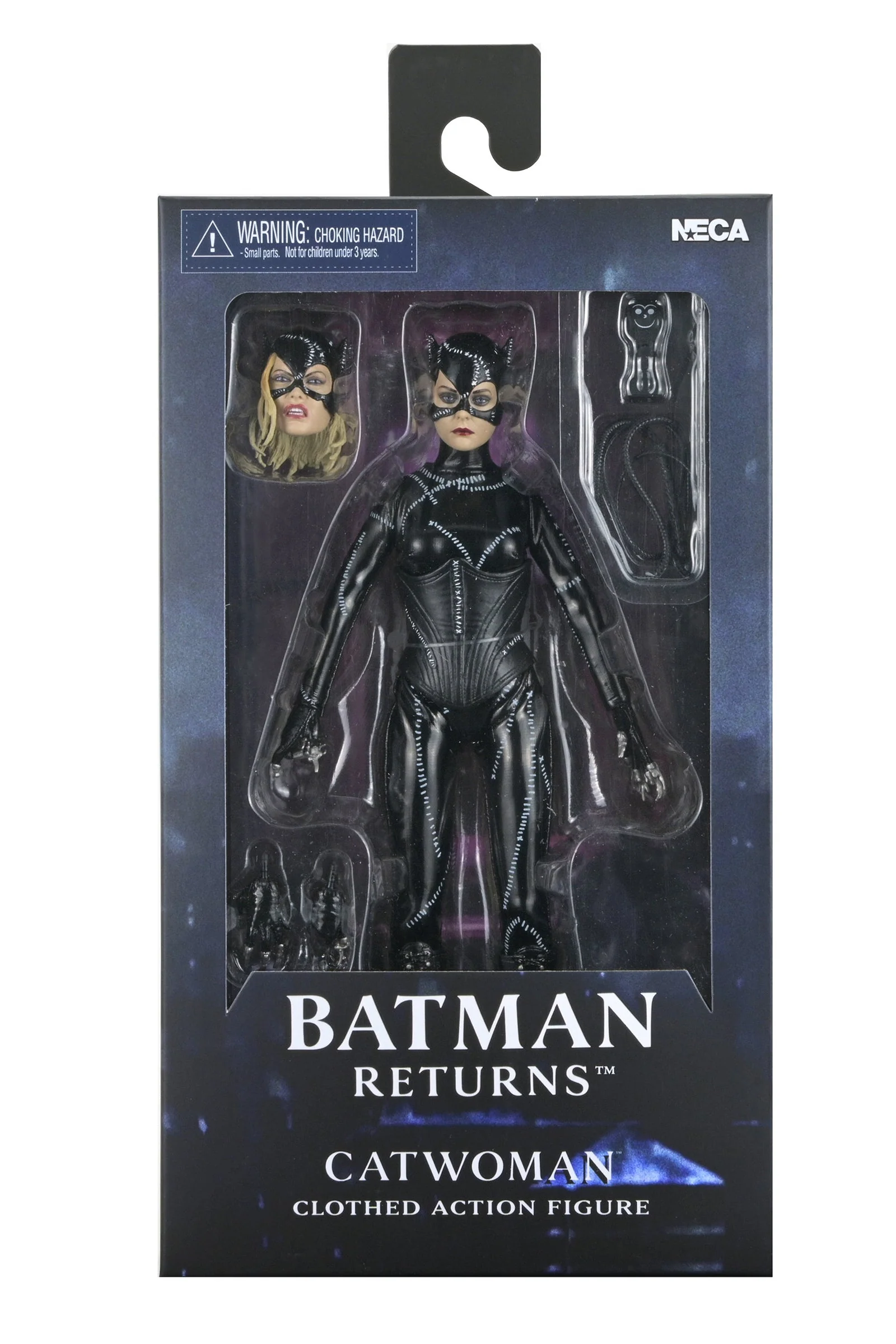 Batman (1989 Film) & Batman Returns 8" Clothed Action Figure Bundle - Batman, Catwoman & The Penguin - Image 22