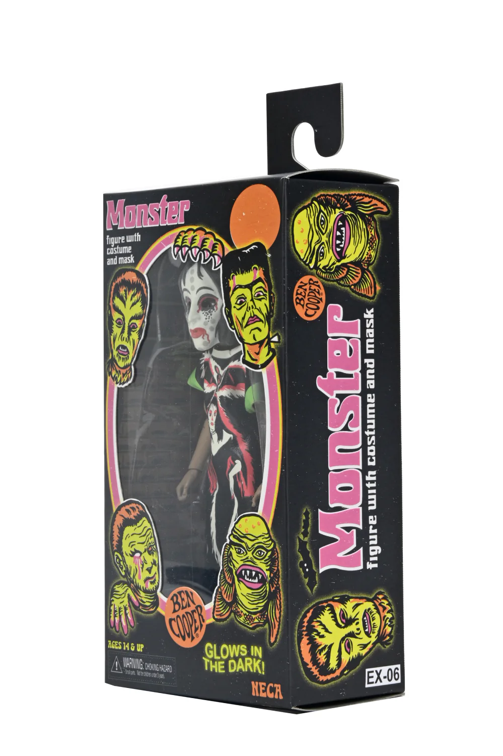 Ben Cooper Costume Kids Collection - Series 1 Bundle Glow-in-the-Dark Costumed Action Figures (Creature, Dracula, Frankenstein, Phantom, Vampire Girl) - Image 30