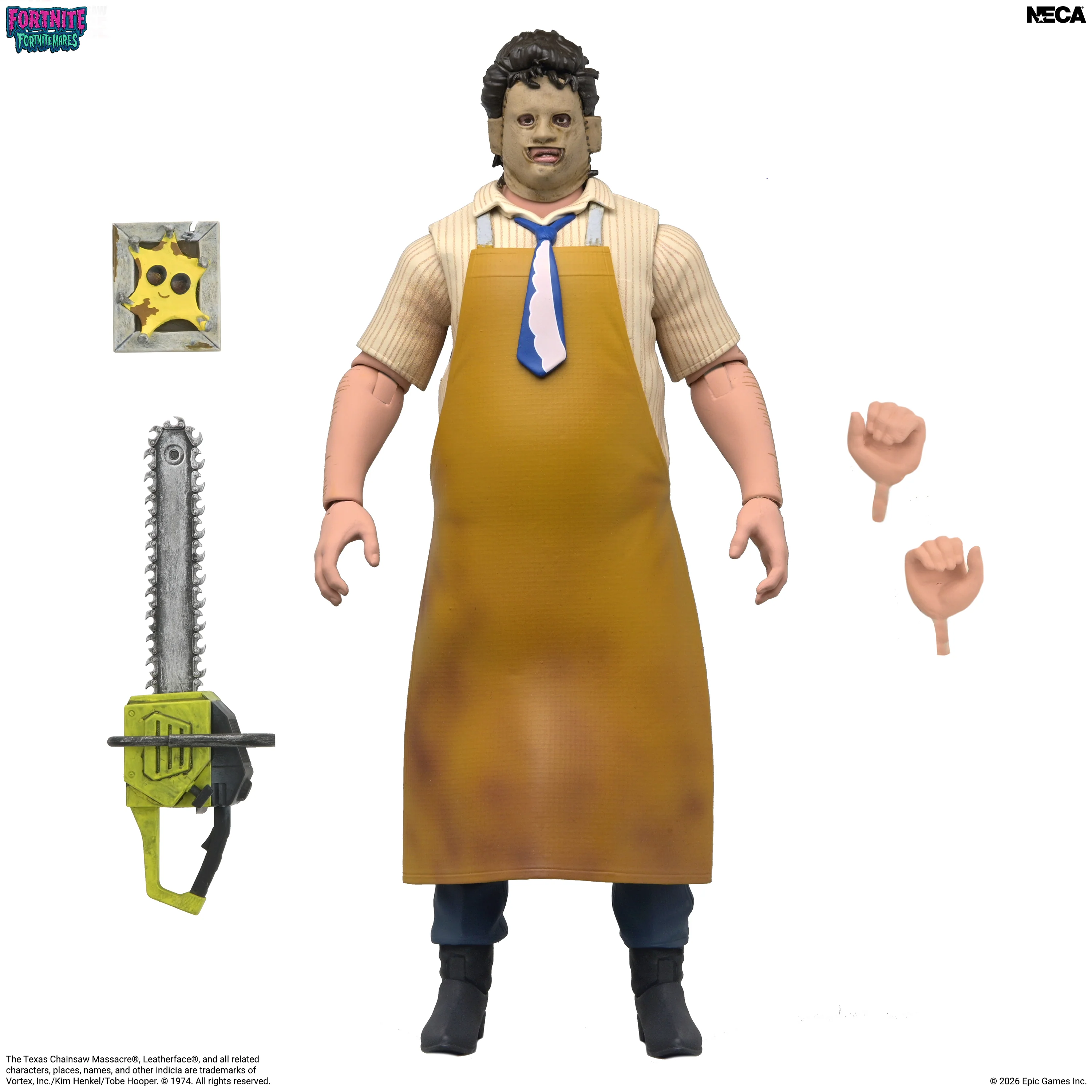 Fortnite x Texas Chainsaw Massacre - Fortnitemares Leatherface 7ā Scale Action Figure (PRE-ORDER) - Image 9