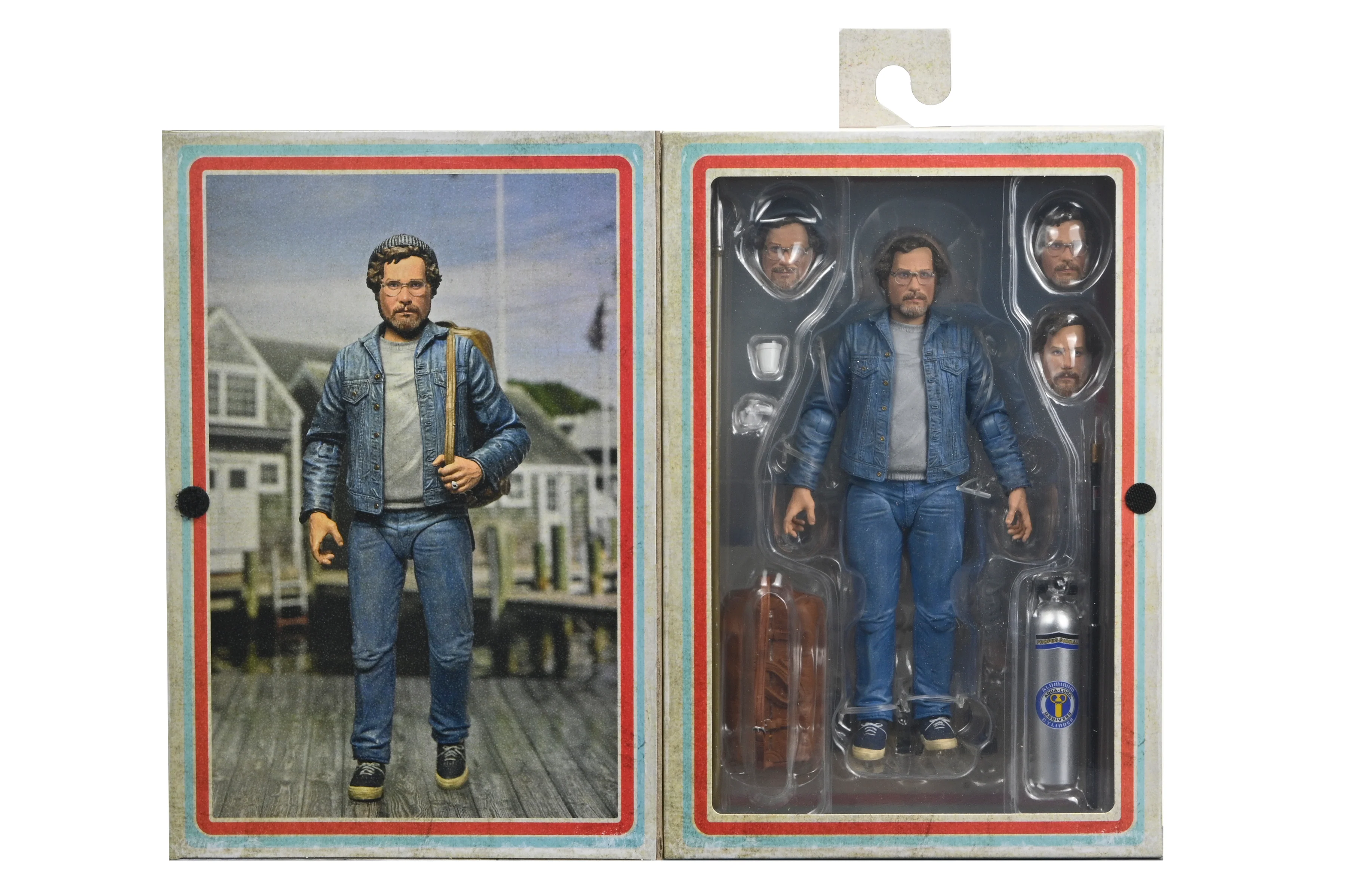 Jaws - 50th Anniversary Ultimate Matt Hooper (Amity Arrival) and Sam Quint 7” Scale Action Figure Bundle - Image 15
