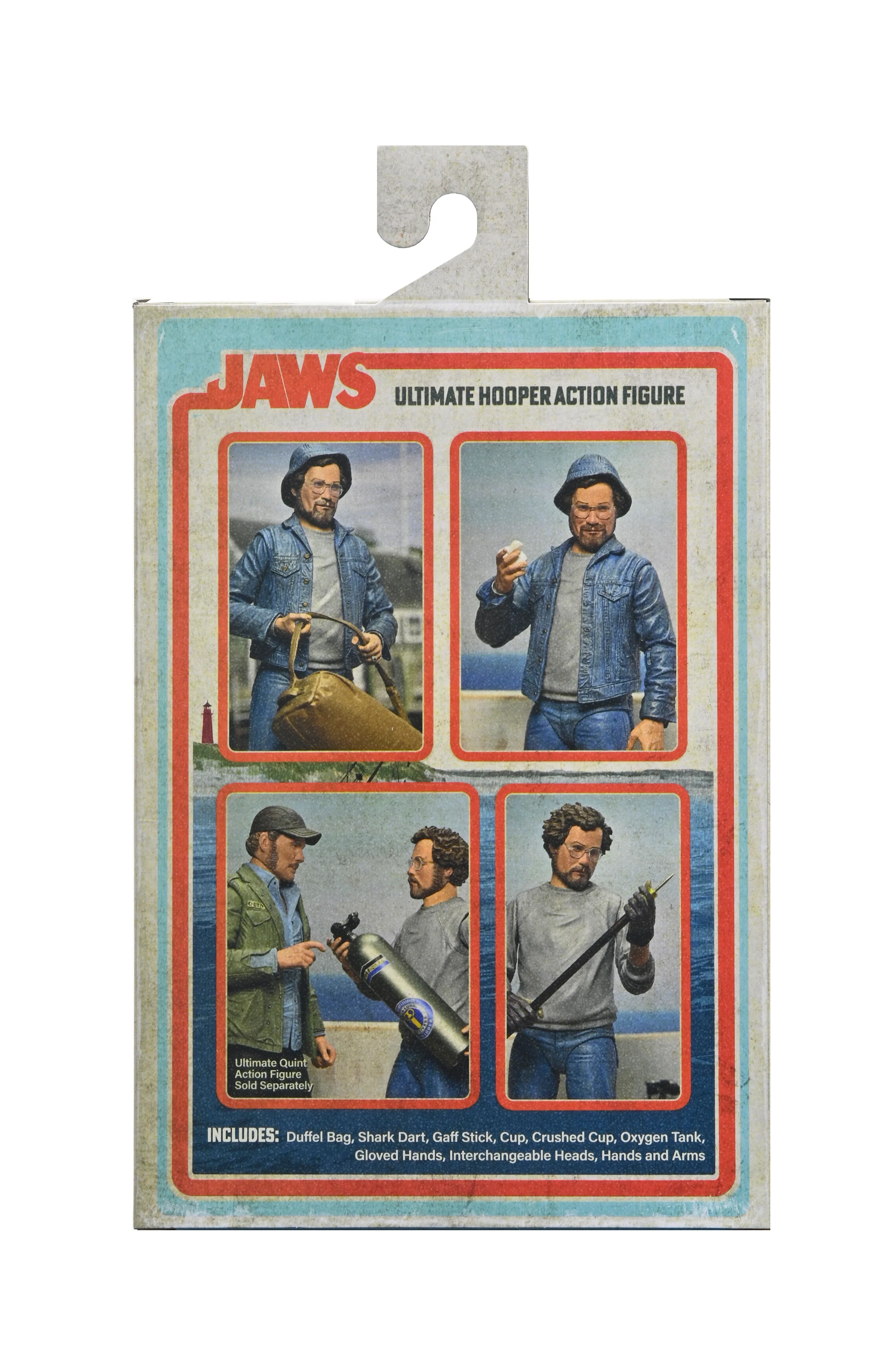 Jaws - 50th Anniversary Ultimate Matt Hooper (Amity Arrival) and Sam Quint 7” Scale Action Figure Bundle - Image 17