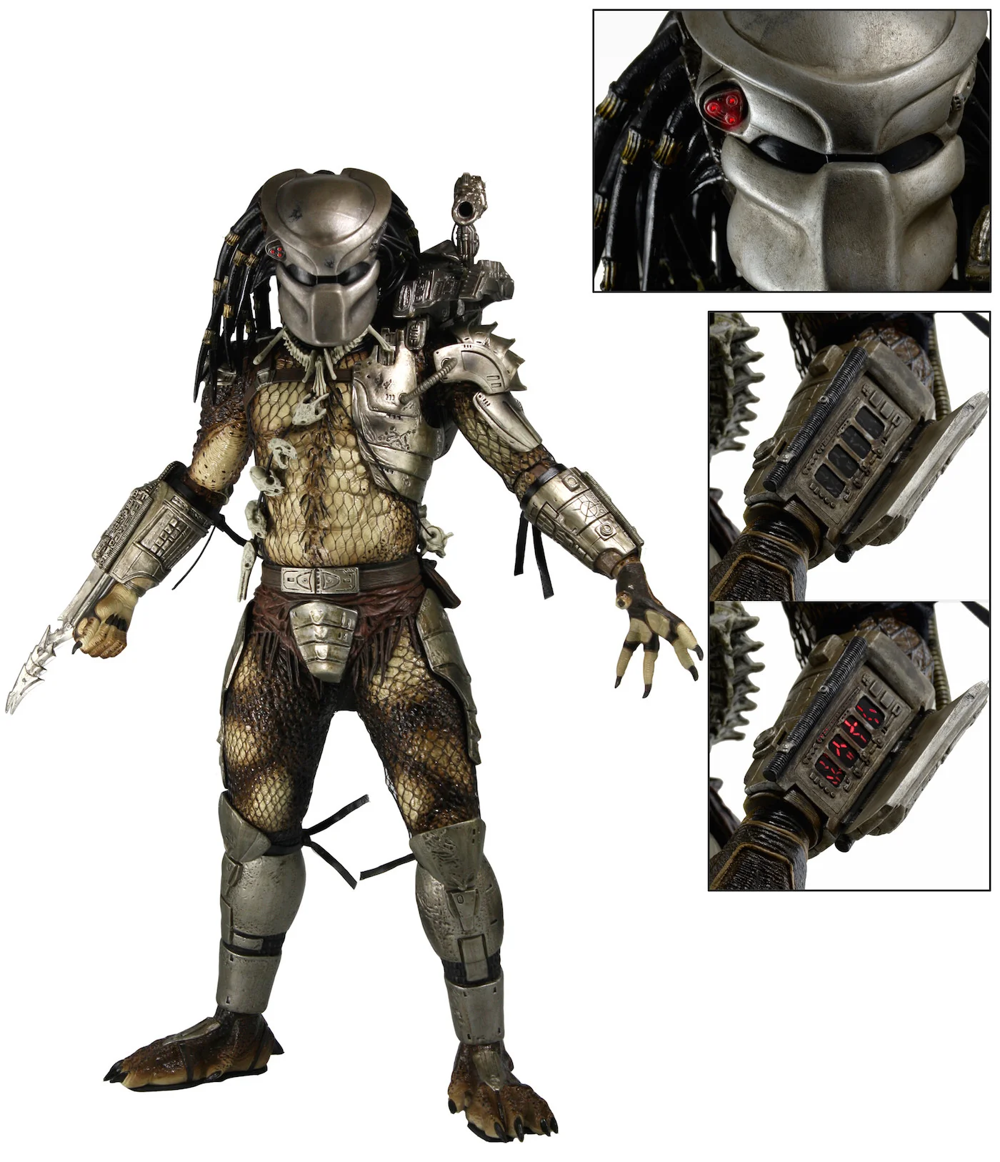 Predator - Jungle Hunter with LED Lights 1/4 Scale Action Figure