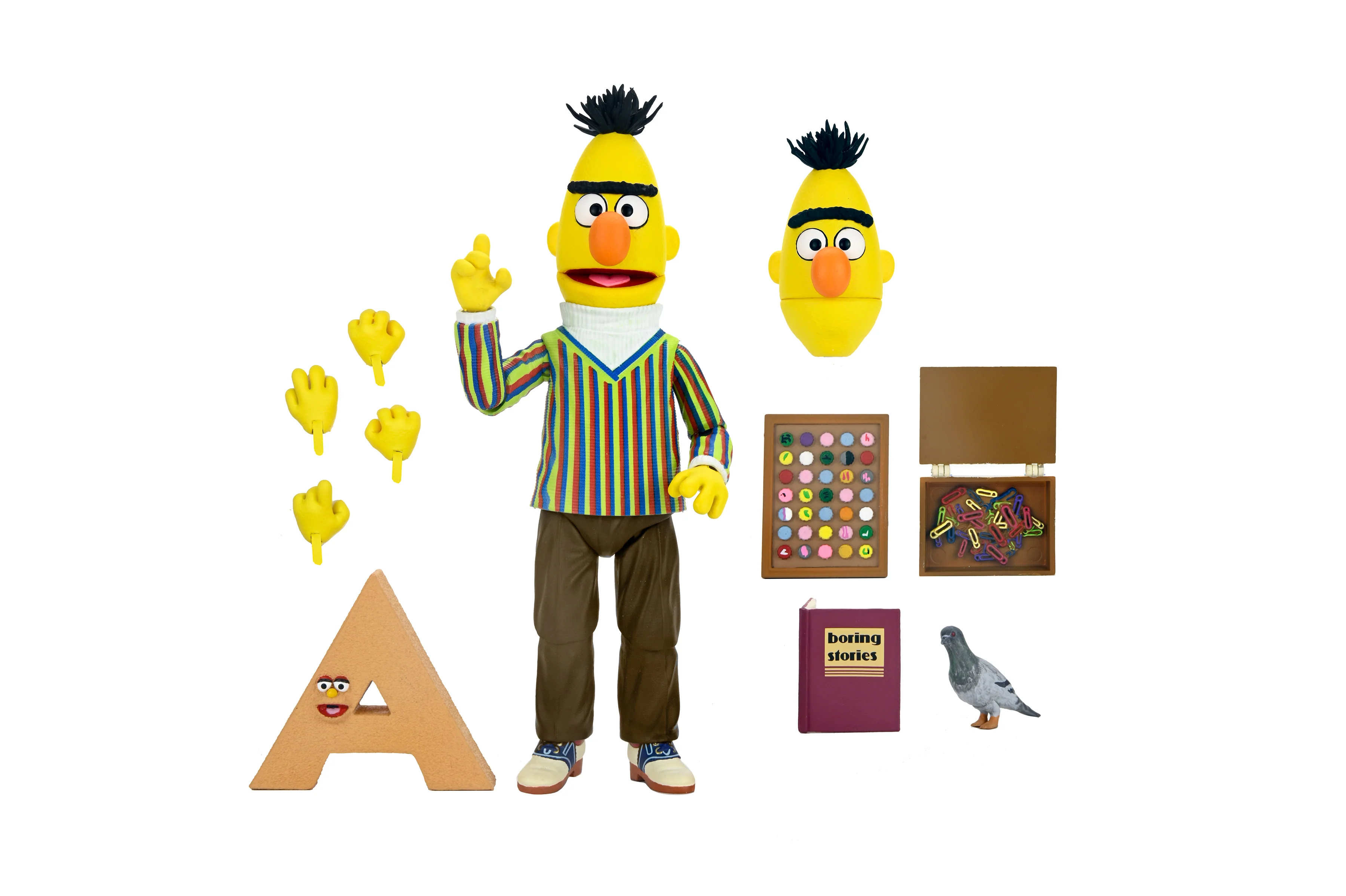 Sesame Street - Ultimate Bert 7” Scale Action Figure - Image 9