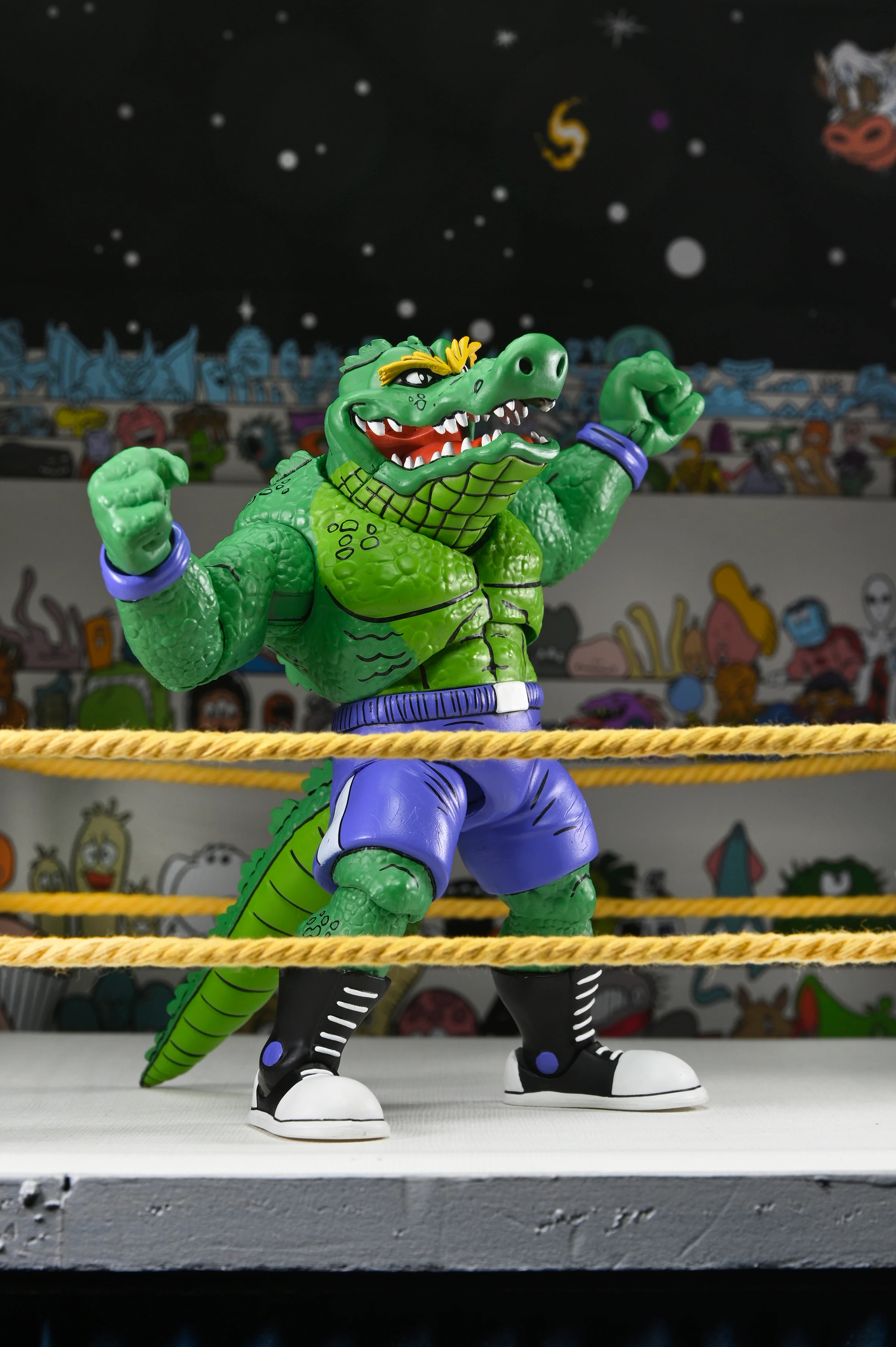 Teenage Mutant Ninja Turtles (Archie Comics) - Stump Wrestling Leatherhead 7” Scale Action Figure - Image 2
