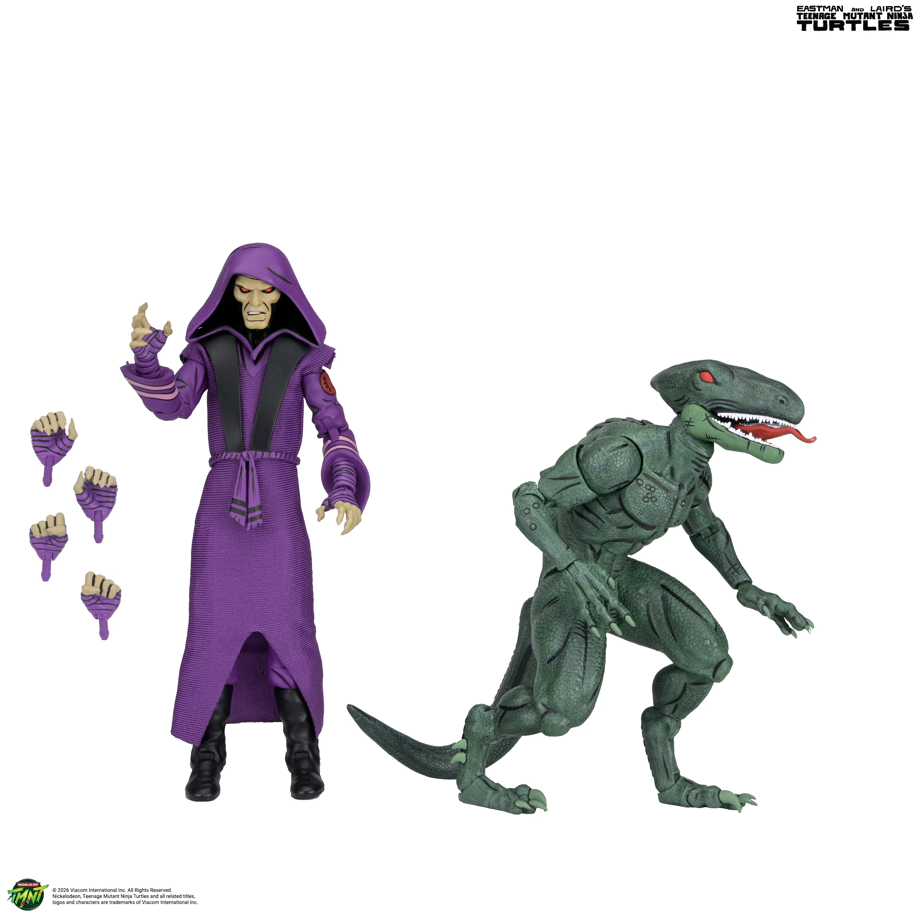 Teenage Mutant Ninja Turtles (Mirage Comics) - Daimyo Orkai & Raptor 7ā Scale Action Figure 2-Pack (PRE-ORDER) - Image 6