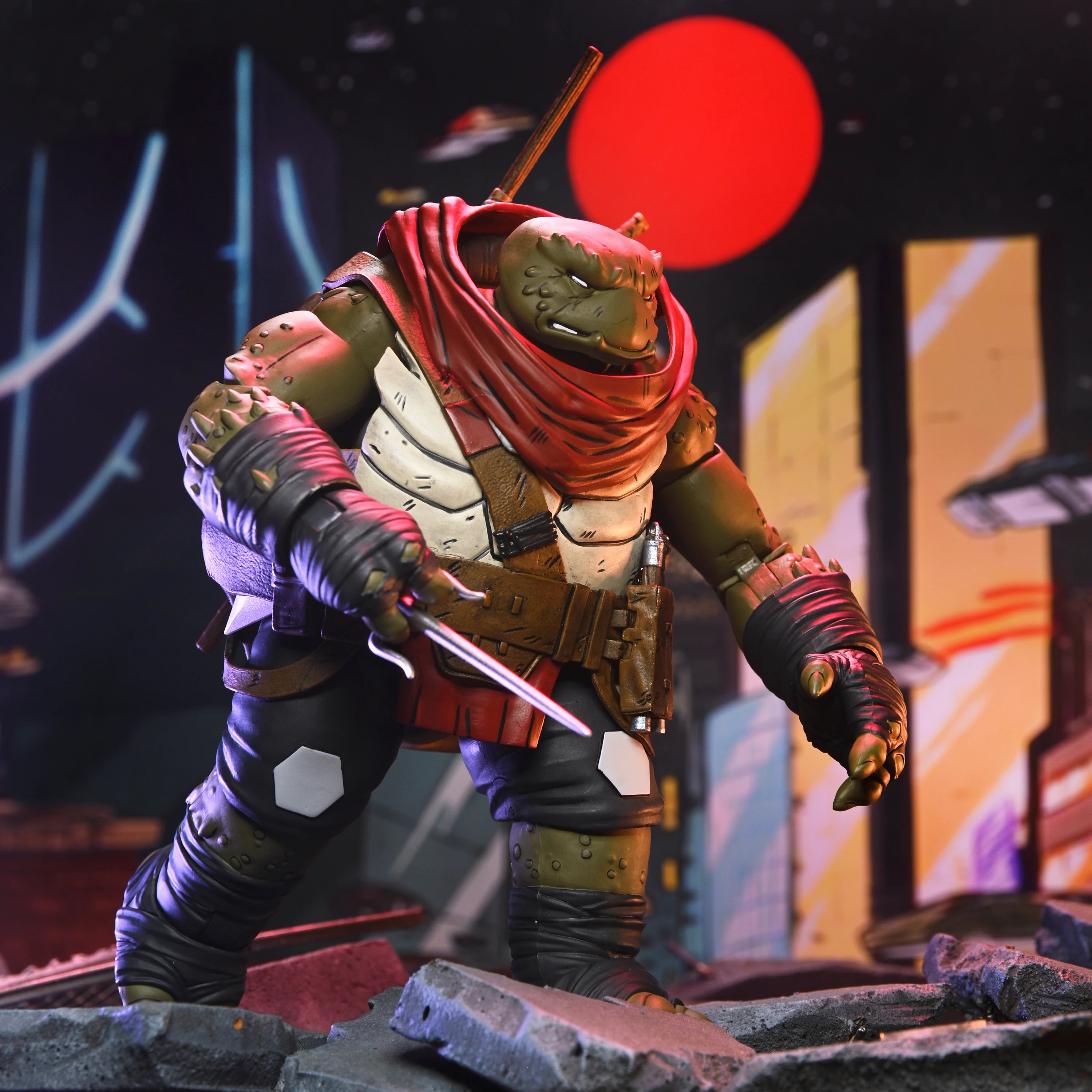 Teenage Mutant Ninja Turtles (The Last Ronin) - Ultimate Moja, Odyn, Uno & Yi 7” Scale Action Figure Bundle with Re-Evolution Collector’s Edition Book & Autograph Card Signed by Ben Bishop - Image 22