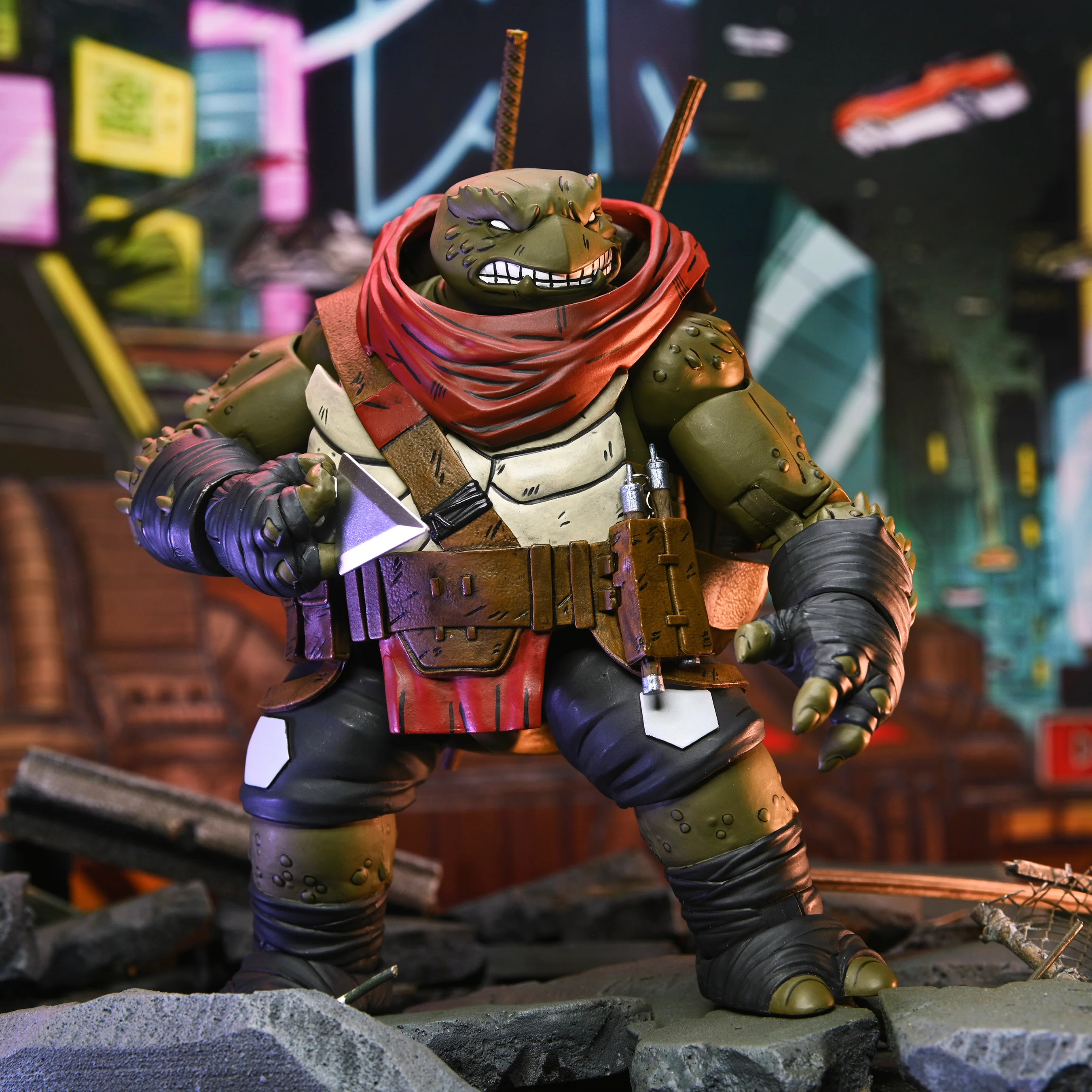 Teenage Mutant Ninja Turtles (The Last Ronin) - Ultimate Moja, Odyn, Uno & Yi 7” Scale Action Figure Bundle with Re-Evolution Collector’s Edition Book & Autograph Card Signed by Ben Bishop - Image 24