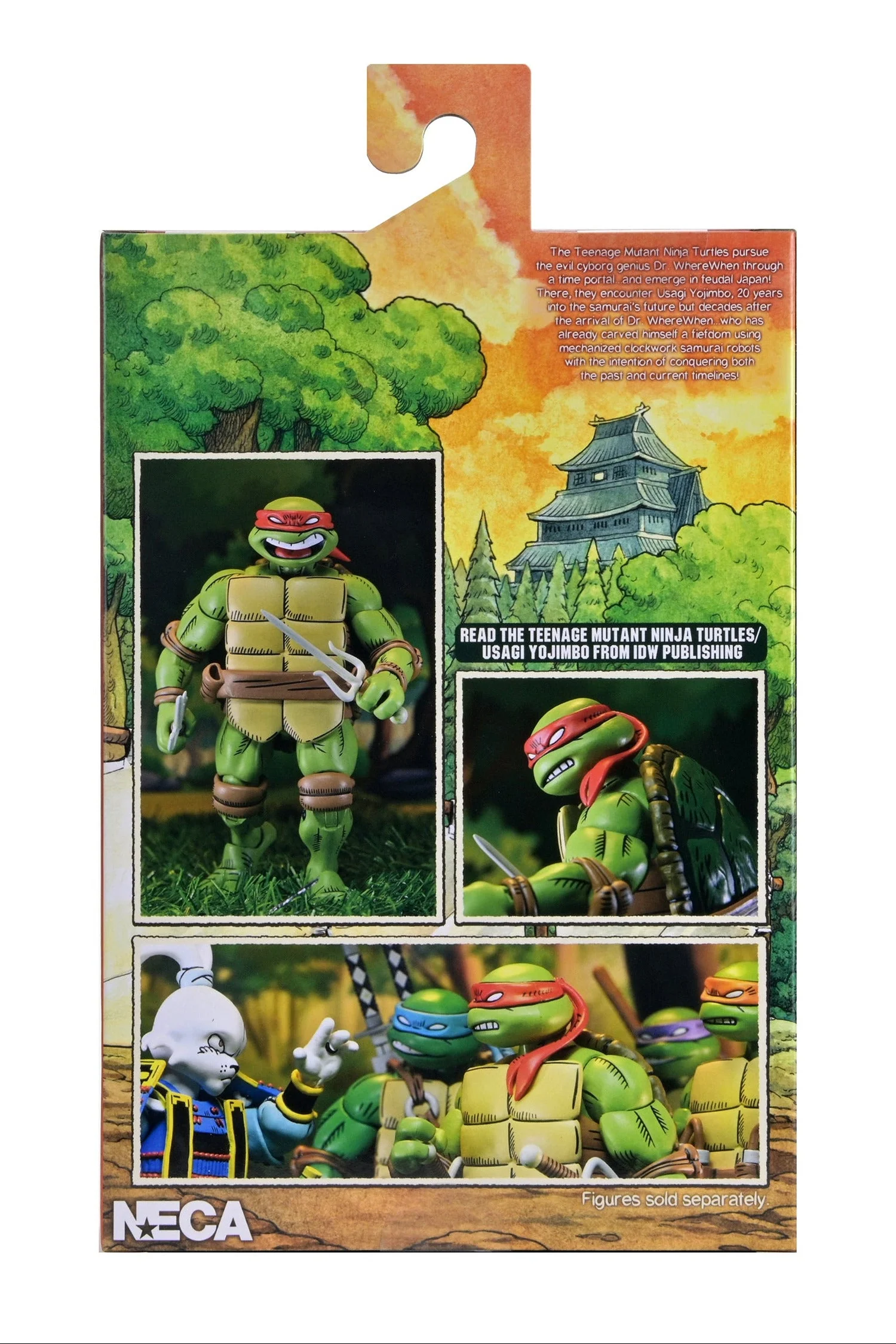 Teenage Mutant Ninja Turtles x Usagi Yojimbo - Ultimate 7β Scale Action Figure Bundle (Usagi, Leonardo, Donatello, Raphael & Michelangelo) - Image 48